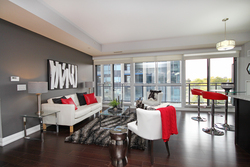 Living Room at 405 - 85 The Donway W, Banbury-Don Mills, Toronto