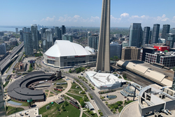 View from Balcony at 4609 - 12 York Street, Waterfront Communities C1, Toronto