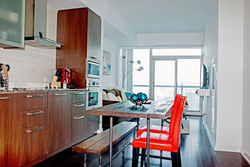 Kitchen & Living Room at 4609 - 12 York Street, Waterfront Communities C1, Toronto