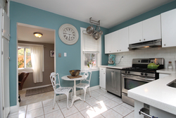 Kitchen at 21 Berkshire Avenue, South Riverdale, Toronto