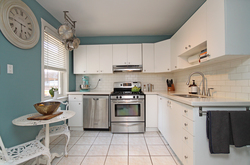 Kitchen at 21 Berkshire Avenue, South Riverdale, Toronto