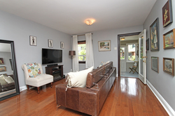 Living Room at 21 Berkshire Avenue, South Riverdale, Toronto