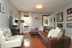 Living Room at 21 Berkshire Avenue, South Riverdale, Toronto