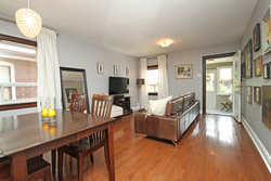 Living Room at 21 Berkshire Avenue, South Riverdale, Toronto