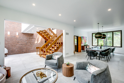 Living & Dining Room at 97 Denlow Boulevard, Banbury-Don Mills, Toronto