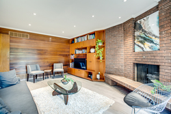 Family Room at 97 Denlow Boulevard, Banbury-Don Mills, Toronto