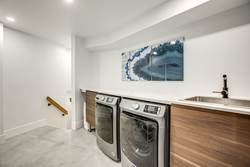 Laundry Room at 97 Denlow Boulevard, Banbury-Don Mills, Toronto