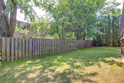 Backyard at 97 Denlow Boulevard, Banbury-Don Mills, Toronto