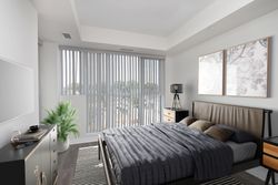 Primary Bedroom Virtually Staged at 325 - 2301 Danforth Avenue, East End-Danforth, Toronto