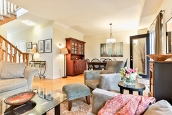 Living & Dining Room at 131 Barber Greene Road, Banbury-Don Mills, Toronto