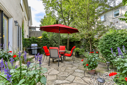 Backyard at 131 Barber Greene Road, Banbury-Don Mills, Toronto
