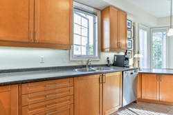 Kitchen at 131 Barber Greene Road, Banbury-Don Mills, Toronto