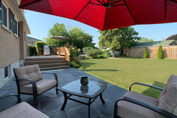 Backyard at 64 Mill Street, Central West, Ajax