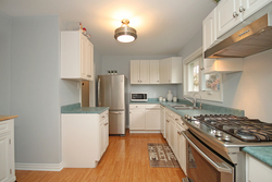 Kitchen at 10 Mere Court, Victoria Village, Toronto