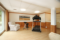 Recreation Room at 10 Mere Court, Victoria Village, Toronto