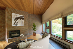 Great Room Virtually Staged at 25 Greengrove Crescent, Parkwoods-Donalda, Toronto