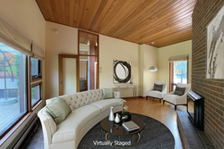 Great Room Virtually Staged at 25 Greengrove Crescent, Parkwoods-Donalda, Toronto