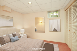 Bedroom Virtually Staged at 25 Greengrove Crescent, Parkwoods-Donalda, Toronto