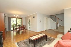 Living & Dining Room at 59 Overton Crescent, Banbury-Don Mills, Toronto