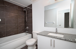 4 Piece Bathroom at 212 - 1 Falaise Road, West Hill, Toronto