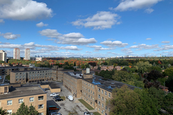 Balcony Views at 1016 - 1700 Eglinton Avenue, Victoria Village, Toronto
