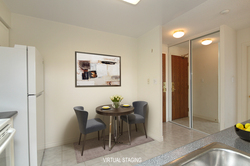 Kitchen Virtually Staged at 1016 - 1700 Eglinton Avenue, Victoria Village, Toronto