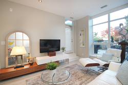 Living Room at 126 - 120 Dallimore Circle, Banbury-Don Mills, Toronto