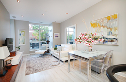 Living & Dining Room at 126 - 120 Dallimore Circle, Banbury-Don Mills, Toronto