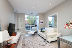 Living Room at 126 - 120 Dallimore Circle, Banbury-Don Mills, Toronto