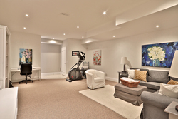 Recreation Room at 75 Jedburgh Road, Lawrence Park North, Toronto