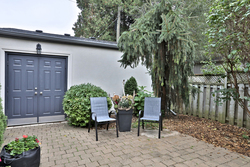Backyard at 75 Jedburgh Road, Lawrence Park North, Toronto