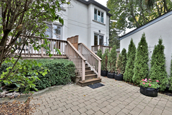 Backyard at 75 Jedburgh Road, Lawrence Park North, Toronto