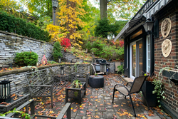 Backyard at 348 Glen Manor Drive, The Beaches, Toronto
