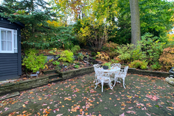 Backyard at 348 Glen Manor Drive, The Beaches, Toronto
