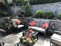 Backyard at 348 Glen Manor Drive, The Beaches, Toronto