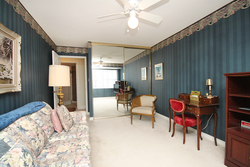 Bedroom at 201 - 18 Concorde Place, Banbury-Don Mills, Toronto