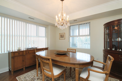 Dining Room at 201 - 18 Concorde Place, Banbury-Don Mills, Toronto