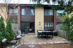 Backyard at 10 - 46 Three Valleys Drive, Parkwoods-Donalda, Toronto