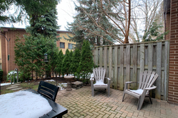 Backyard at 10 - 46 Three Valleys Drive, Parkwoods-Donalda, Toronto