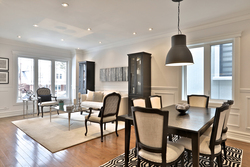 Dining Room at 54 Unsworth Avenue, Lawrence Park North, Toronto