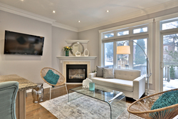 Family Room at 54 Unsworth Avenue, Lawrence Park North, Toronto