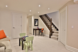 Media Room at 54 Unsworth Avenue, Lawrence Park North, Toronto