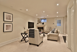 Recreation Room at 54 Unsworth Avenue, Lawrence Park North, Toronto