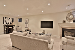 Recreation Room at 54 Unsworth Avenue, Lawrence Park North, Toronto