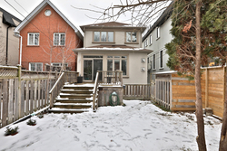 Backyard at 54 Unsworth Avenue, Lawrence Park North, Toronto