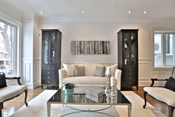Living Room at 54 Unsworth Avenue, Lawrence Park North, Toronto