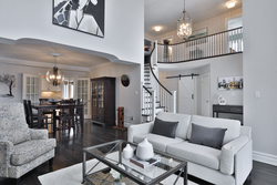 Living Room at 147 Manse Road, West Hill, Toronto