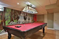 Recreation Room at 147 Manse Road, West Hill, Toronto
