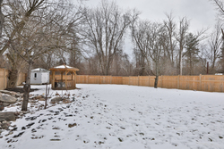 Backyard at 147 Manse Road, West Hill, Toronto