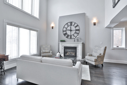 Living Room at 147 Manse Road, West Hill, Toronto